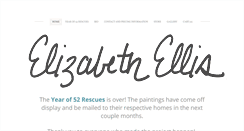 Desktop Screenshot of elizabethellisart.com